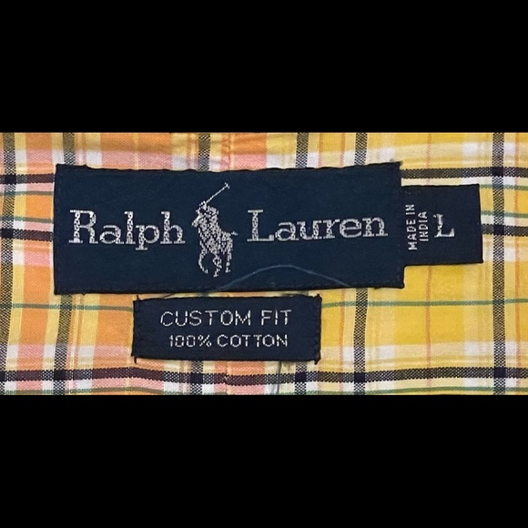 3 mens Polo Ralph Lauren button-up long-sleeved shirts - Picture 4 of 10